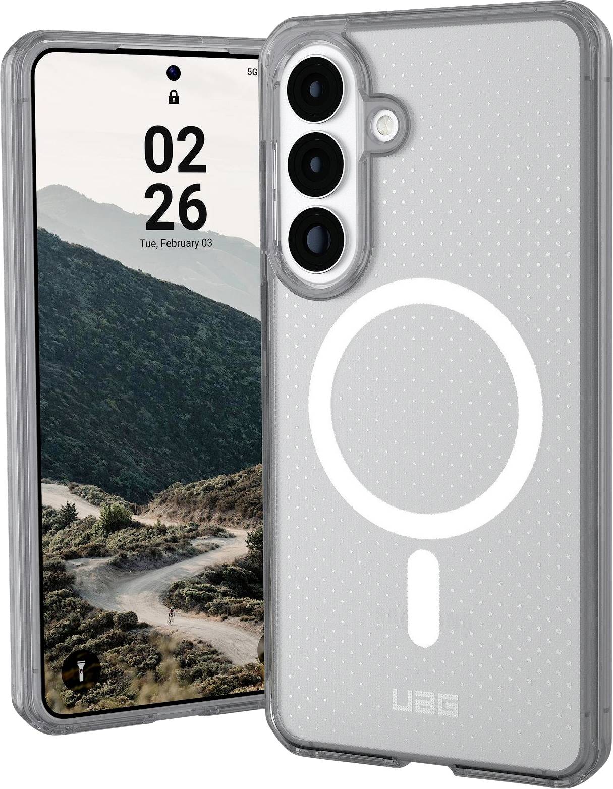 Urban Armor Gear Dot Case Samsung Galaxy S26+ Ice MagSafe kompatibel, mit Magnet-Modul 214548114331