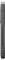 Das Bild zeigt einen senkrecht angeordneten, schwarzen Marker, der von der Seite betrachtet wird und seine längliche, rechteckige Form sowie die Kappe hervorhebt.