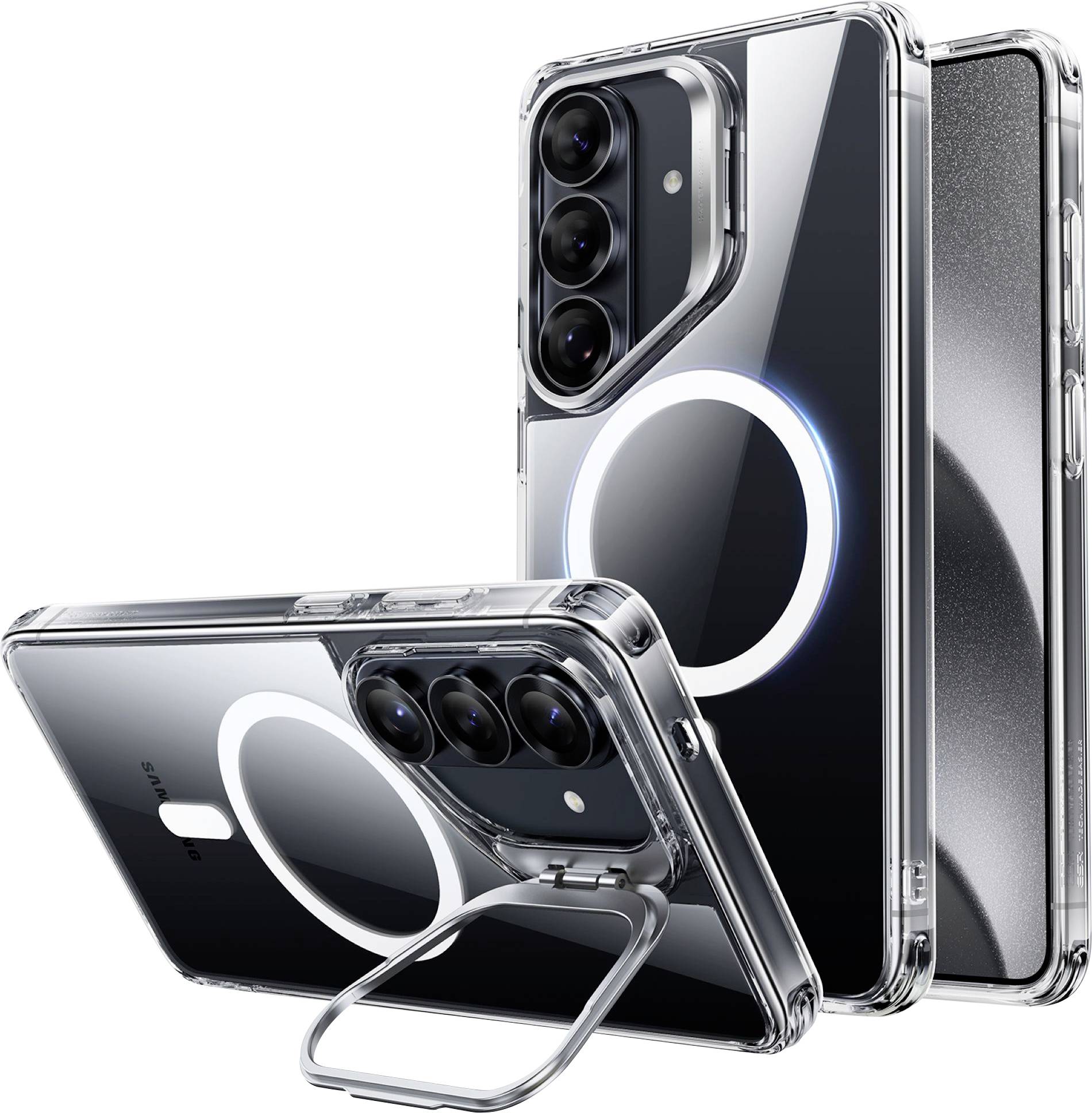 ESR HaloLock Case Samsung Galaxy S26+ Durchsichtig MagSafe kompatibel, mit Magnet-Modul 1A89500102