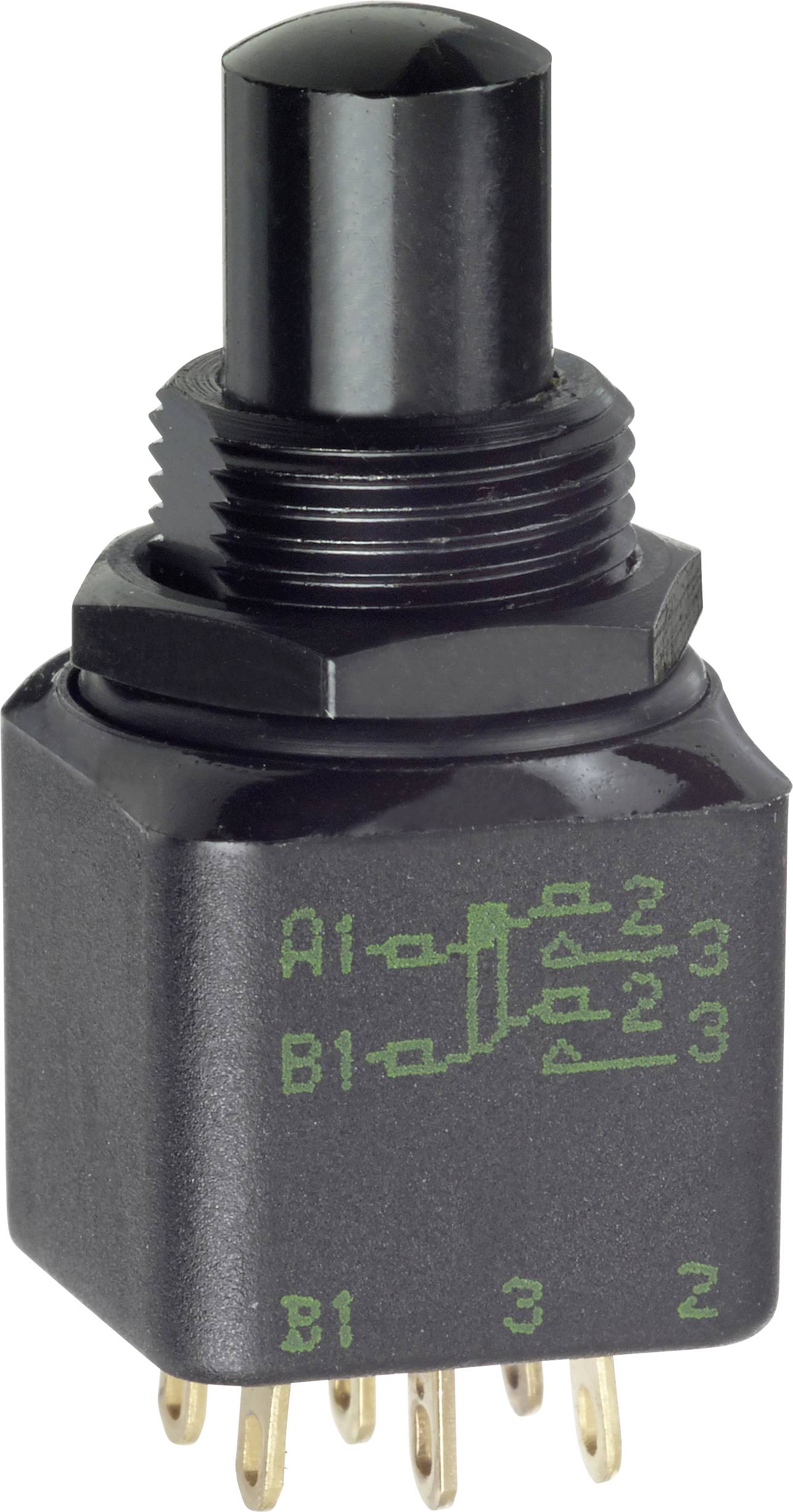 APEM 13445-9X778 13000X778 Serie Kippschalter, Basisschalter, Schalter, EIN-AUS-Schalter 1 St.