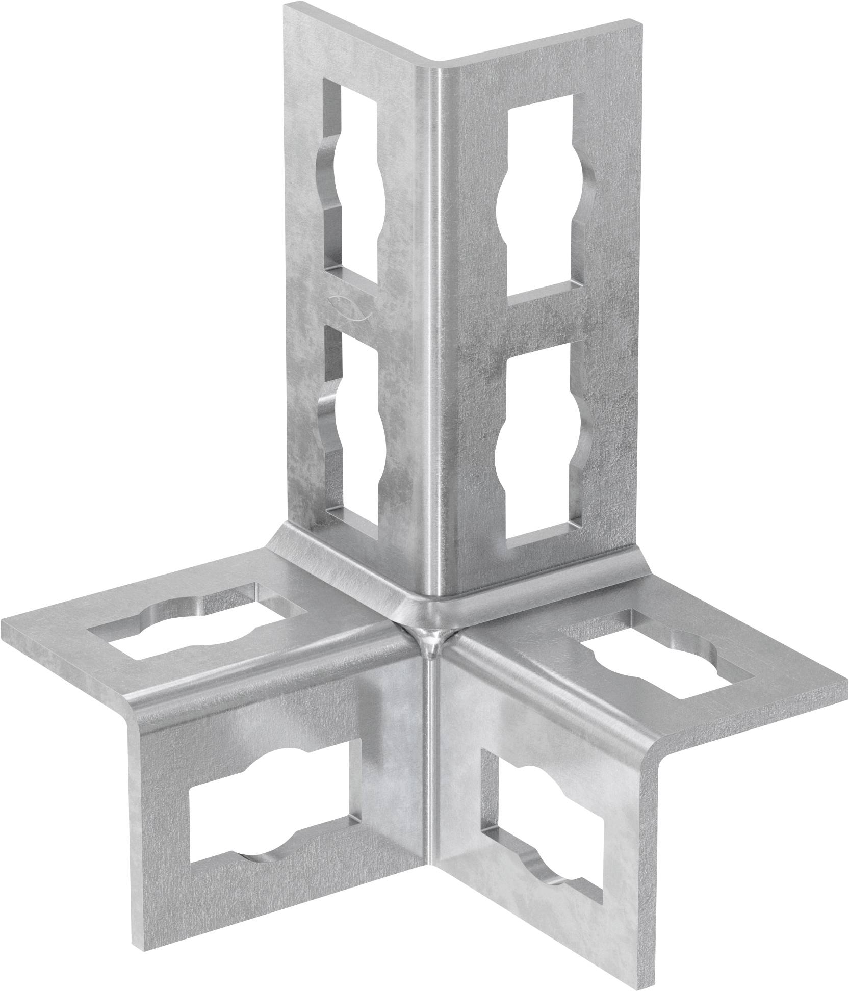 Fischer PFUF 3D zl Montagewinkel Stahl 569756 10 St.