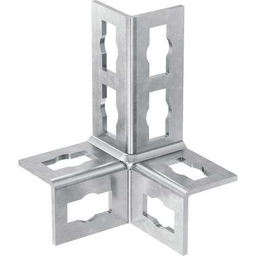 Fischer PFUF 3D Montagewinkel Stahl 577094 10 St.