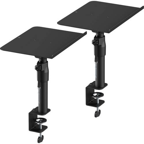 My Wall HS37L Lautsprecher-Ständer Neigbar, Höhenverstellbar, Drehbar Schwarz 2 St.