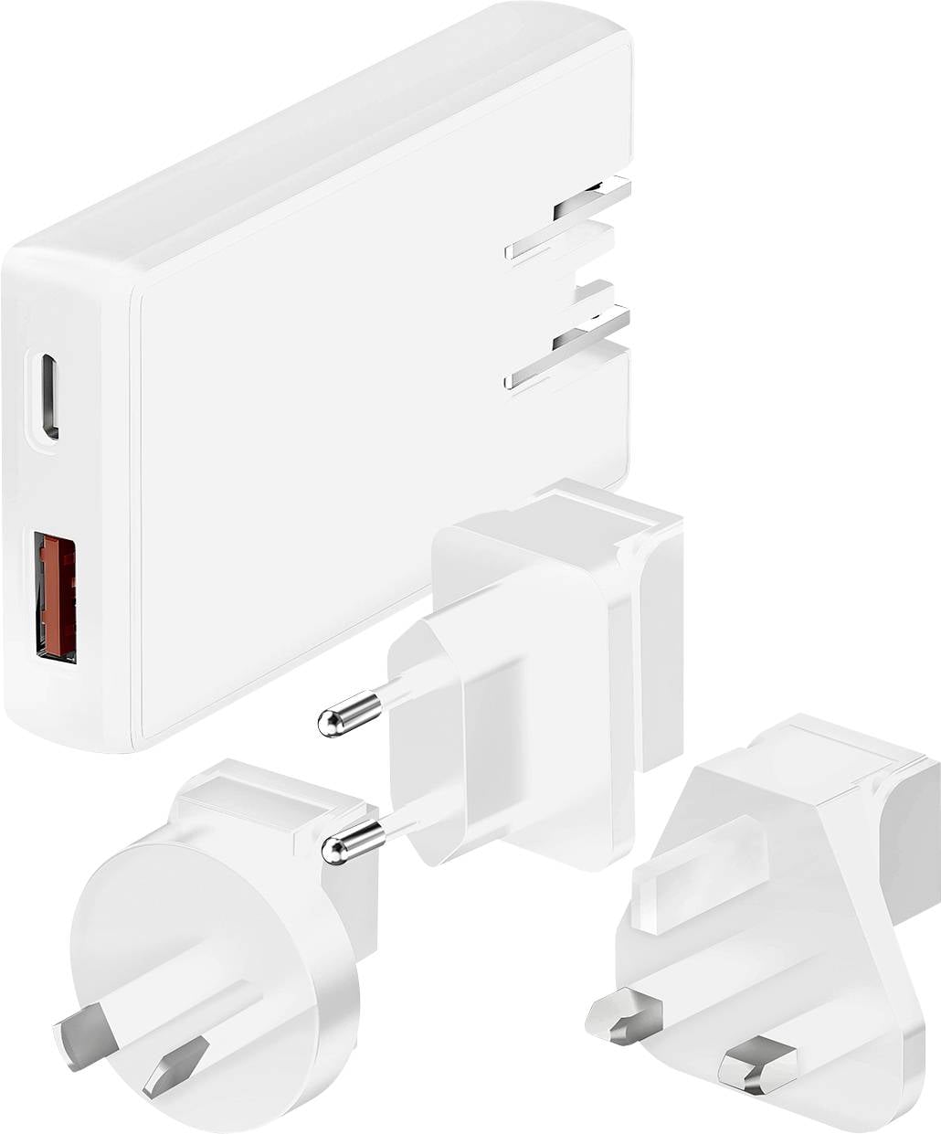 Thumbnail - Maxtrack MQ5L Reiseladeadapter 65 W USB-A, USB-C®