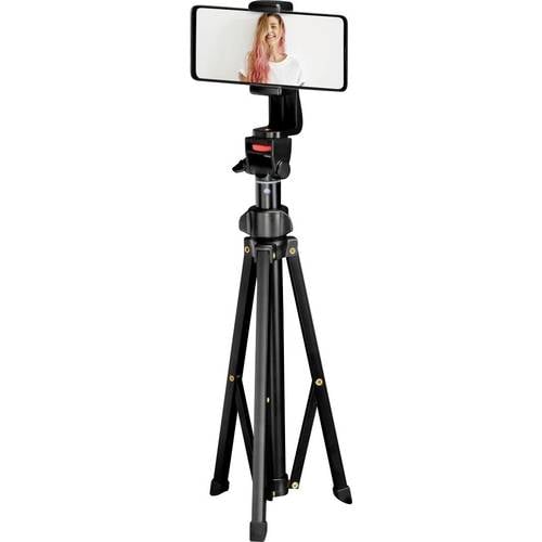 Hama Rotary Smartphone II Stativ-Set 1/4 Zoll Arbeitshöhe=41.5 - 150 cm Schwarz