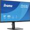 Ein Computermonitorbildschirm zeigt „iiyama ProLite XB2791QS" mit den Spezifikationen: 27" IPS, 2560x1440 Auflösung, schmaler Rahmen, 15 cm Höhenverstellung.
