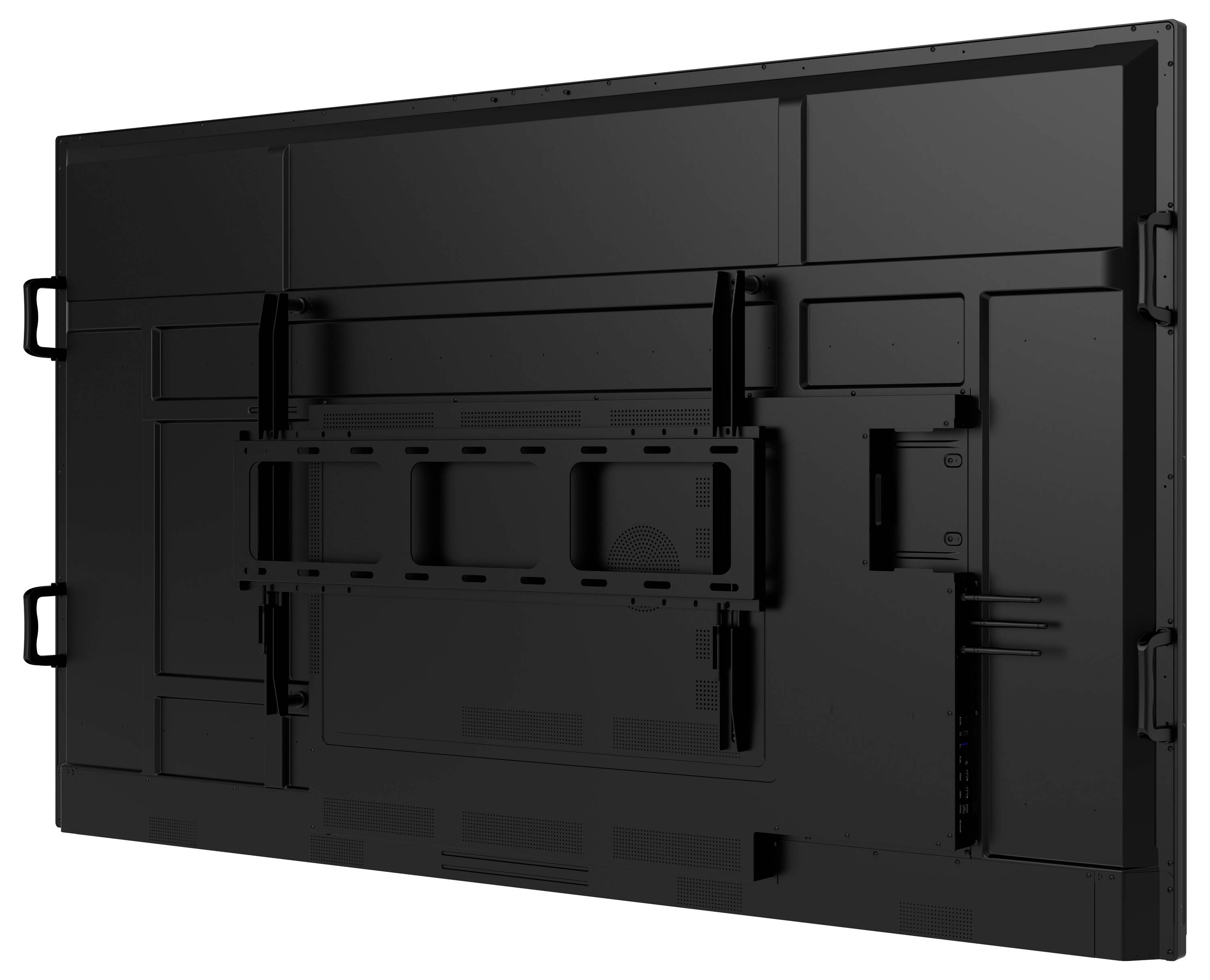 Interaktiver Anzeigebildschirm mit „iiyama ProLite TE5513A", 55 Zoll, IFP, 4K UHD, EDLA-zertifiziert, OPS-Steckplatz, mit Touch-Symbol.
