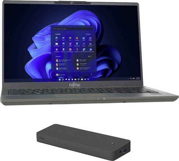 Fujitsu Notebook LIFEBOOK U7411 Refurbished (gut) 35.6 cm (14 Zoll) Full HD Intel® Core™ i7 i7-1185G7 16 GB RAM 512 GB SSD Windows® 11 Pro Intel® Iris® Xᵉ Graphics Win 11 Pro Grau G210026-004A3