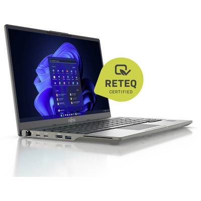 Ein Gaming-Monitor mit lebhaftem Display, auf dem ein futuristisches Logo vor einem farbenfrohen Nebelhintergrund angezeigt wird, montiert auf einem eleganten Ständer.