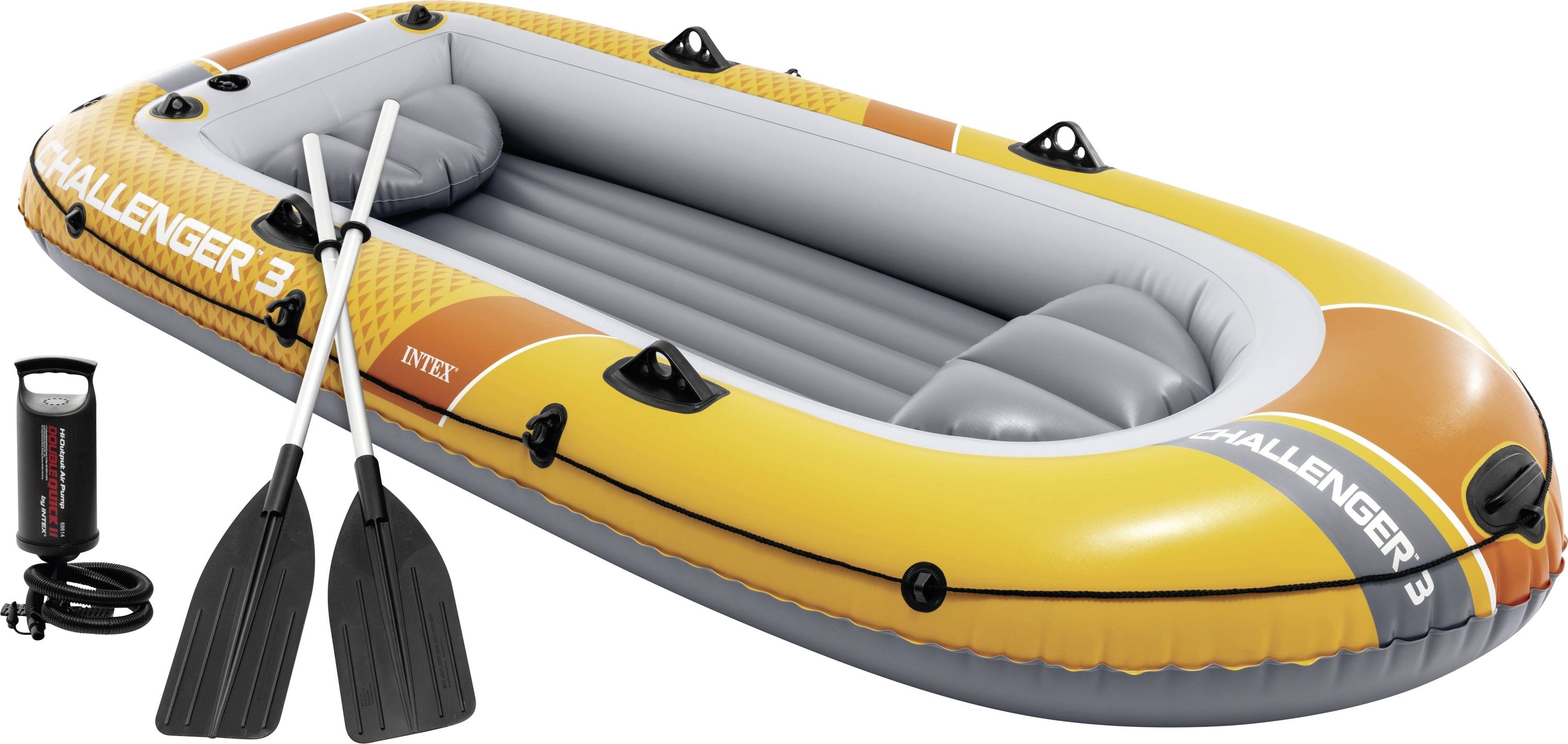 Intex Challenger 3 Set incl 122cm AluPaddel, 68614, bis 320kg 66313NP