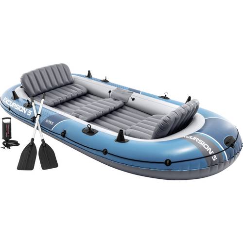 Intex Excursion 5 Set mit 137cm AluPaddel, 68614, bis 600 kg 66325NP