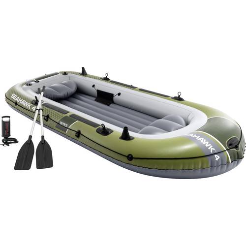 Intex Seahawk 4 Boat Set incl. 137cm AluPaddel, 68614, bis 480 kg 66334NP