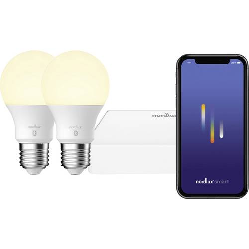 Nordlux 2070062701 Glühlampe EEK E (A - G) E27 7 W (Ø x H) 60 mm x 109 mm dimmbar, app-gesteuert 2 St.