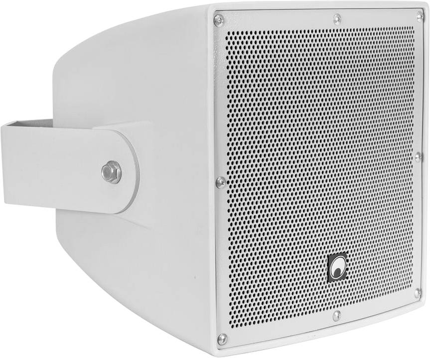 Omnitronic ODX-206T Außenlautsprecher 100 W IP56 Weiß 1 St.