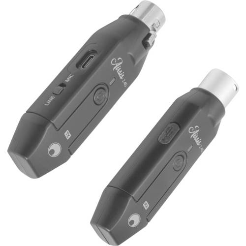 Omnitronic AIRSIS 2.4G Funkmikrofon-Set Schwarz (matt)