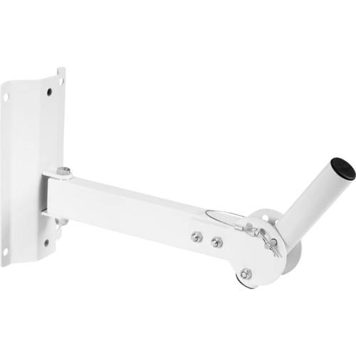Omnitronic WH-1 Lautsprecher-Wandhalterung Deckenhalter, Neigbar, Schwenkbar Weiß 1 St.