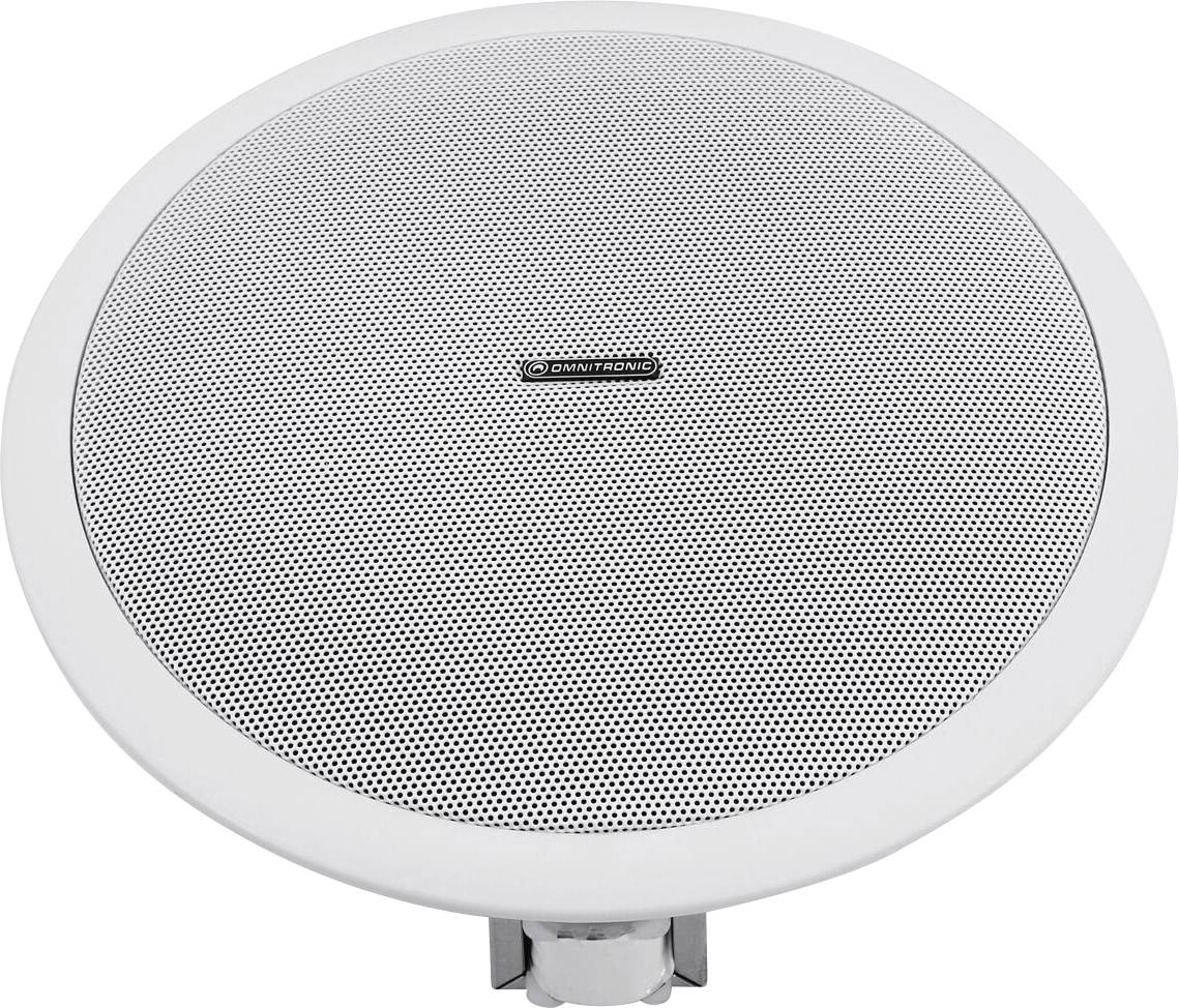 Omnitronic CSE-8 Breitband-Einbaulautsprecher Weiß 1 St.