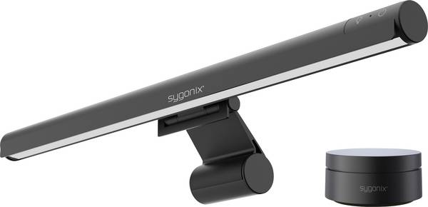 Sygonix  SY-7459572 LED Bildschirmleuchte LED    Schwarz