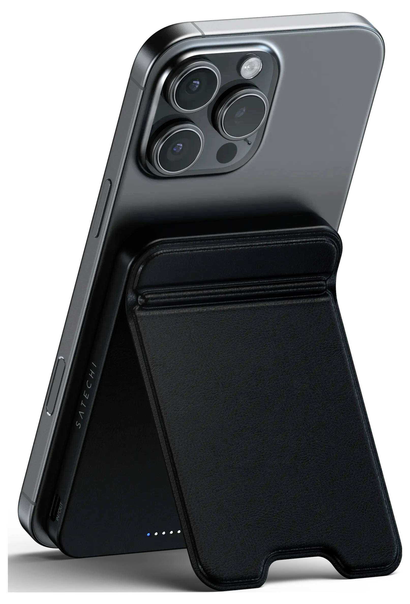 Satechi OntheGo Magnetic Qi2 Powerbank 5000 mAh Qi 2, Magsafe Wireless Charging Schwarz-3