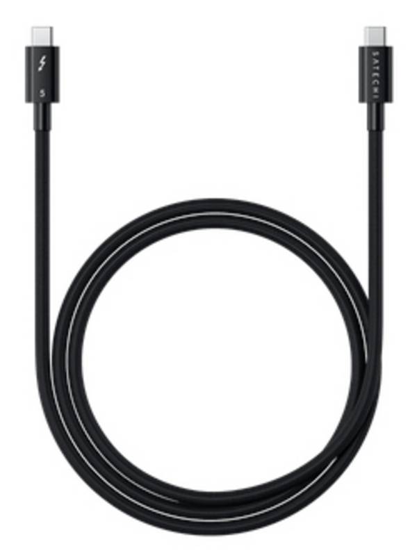 Satechi ST-YTB5100K Thunderbolt-Kabel 1 m 120 Gbit/s Schwarz