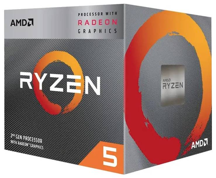 AMD Ryzen 3 3400G 4 x 3.7 GHz Quad Core Prozessor (CPU) Boxed Sockel (PC): AMD® AM4 65 W-1
