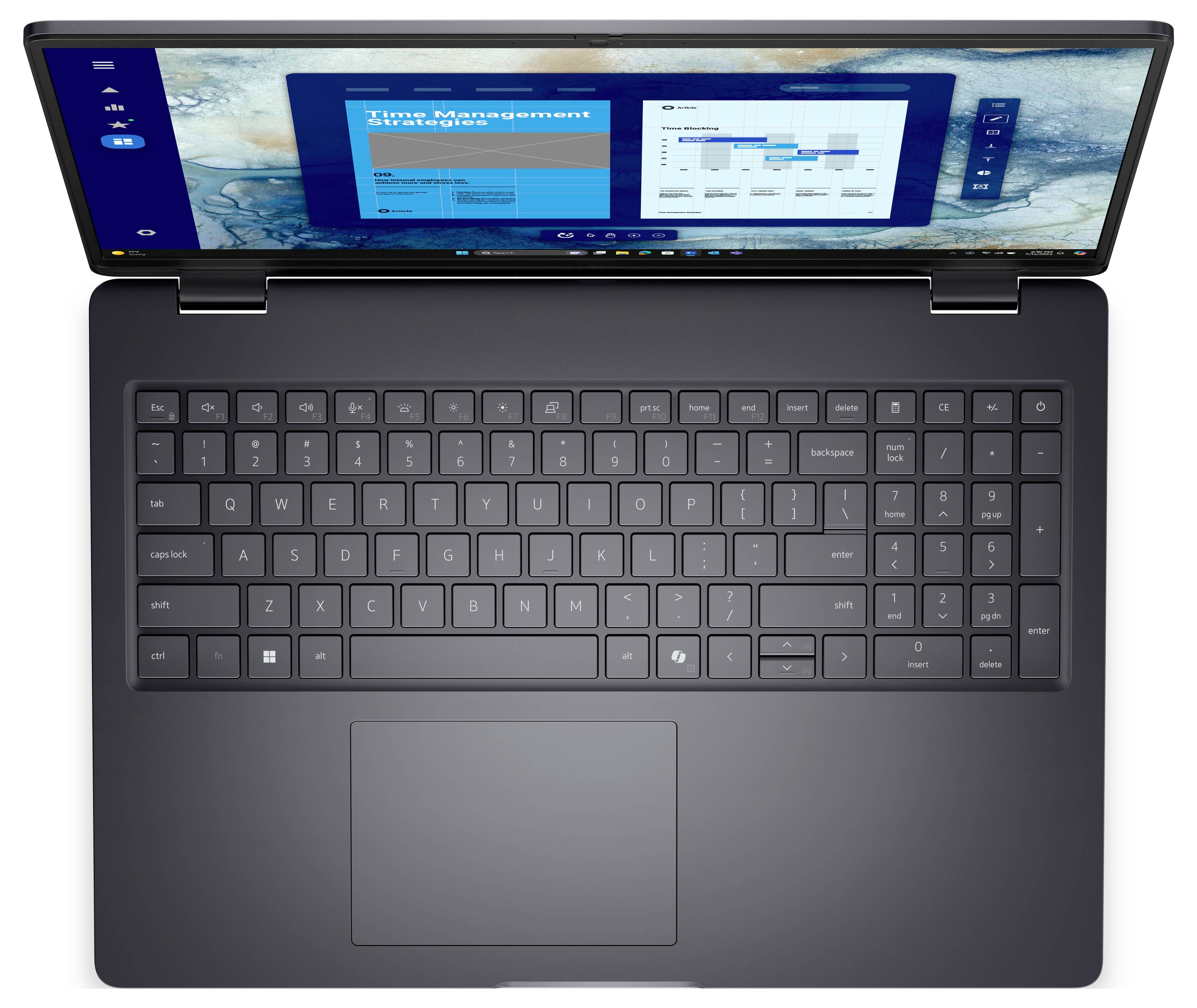 Dell Notebook Pro 16 40.6 cm (16 Zoll) 225U 16 GB RAM 512 GB SSD Deutsch, QWERTZ Intel Intel-Grafik Schwarz K2D6P-3