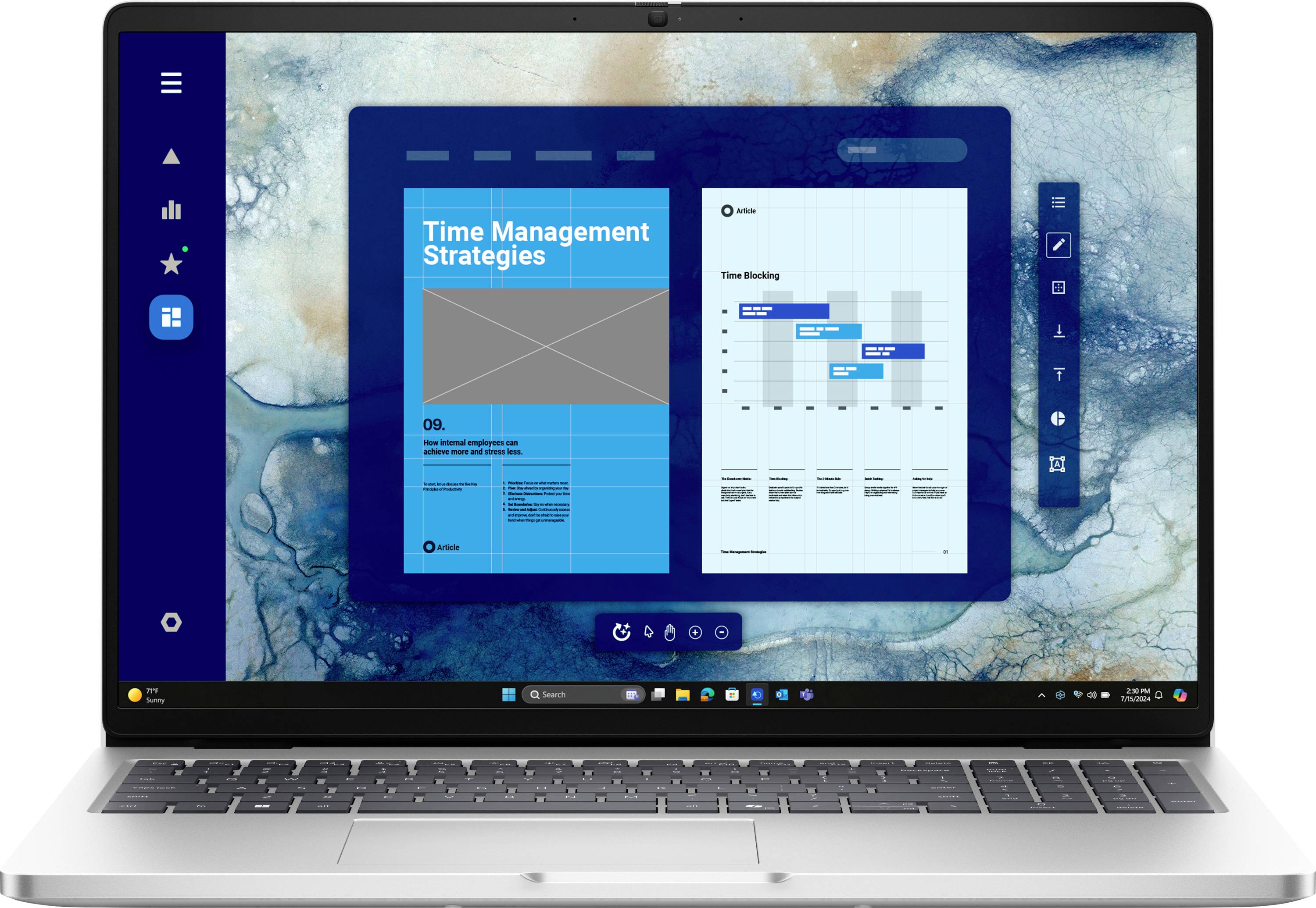 Thumbnail - Dell Notebook Pro 16 40.6 cm (16 Zoll) 235U 32 GB RAM 512 GB SSD Deutsch, QWERTZ Intel Intel-Grafik Platin NNWWD