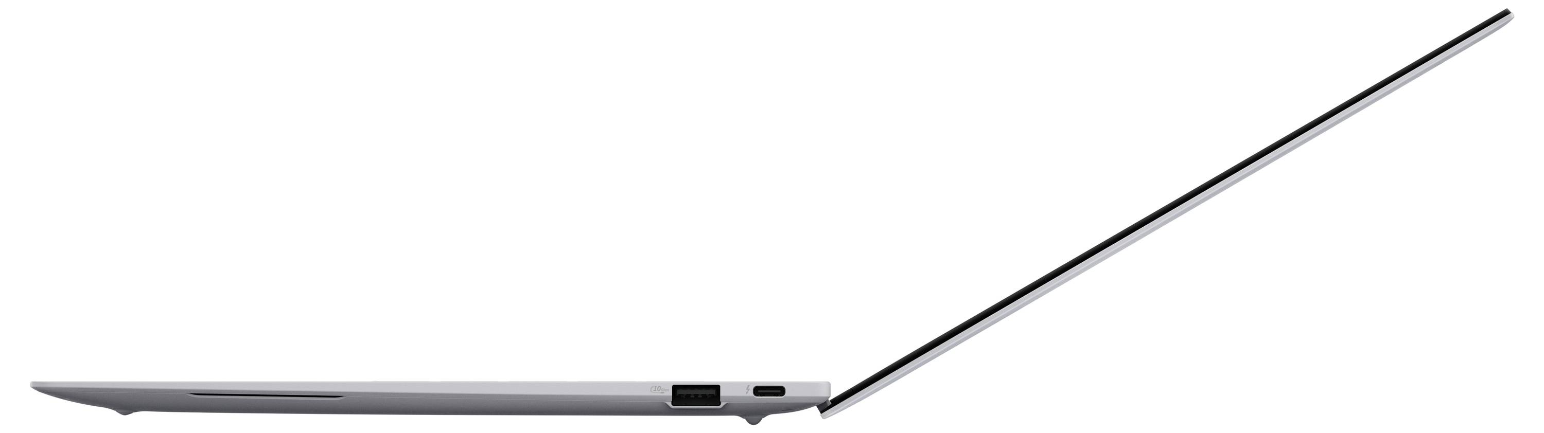 Ein schwarzes Computergehäuse mit eleganten Design, ausgestattet mit einem massiven Seitenpanel und einem Griff auf der gegenüberliegenden Seite.
