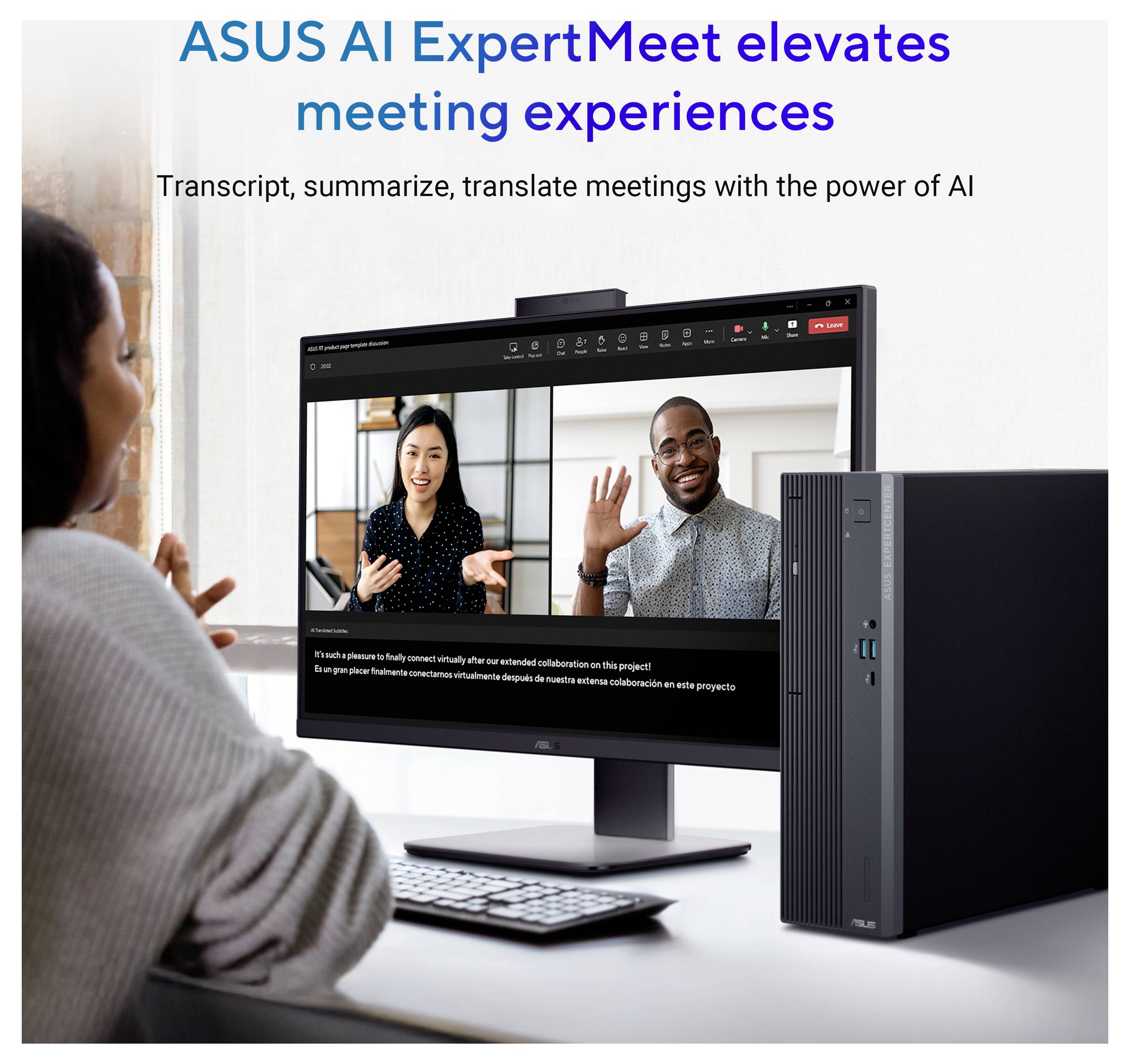 Asus Workstation ExpertCenter P5 C5-210H 16 512 SF 210H 4.8 GHz 16 GB RAM 512 GB SSD Intel Intel-Grafik 90PF05A1-M00M50-12