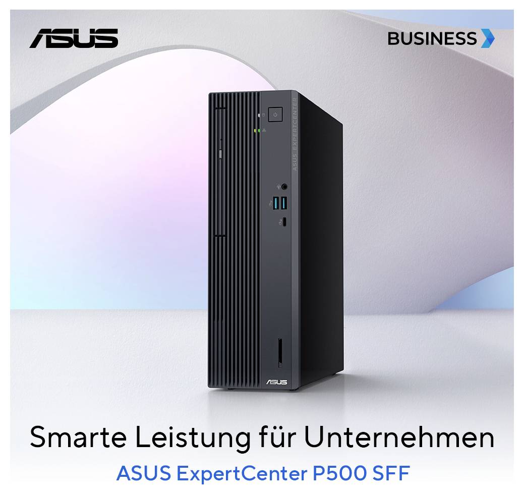 Asus Workstation ExpertCenter P5 C5-210H 16 512 SF 210H 4.8 GHz 16 GB RAM 512 GB SSD Intel Intel-Grafik 90PF05A1-M00M50-29