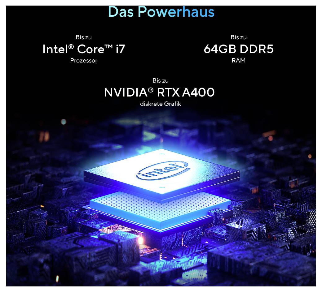 Asus Workstation ExpertCenter P5 C5-210H 16 512 SF 210H 4.8 GHz 16 GB RAM 512 GB SSD Intel Intel-Grafik 90PF05A1-M00M50-30