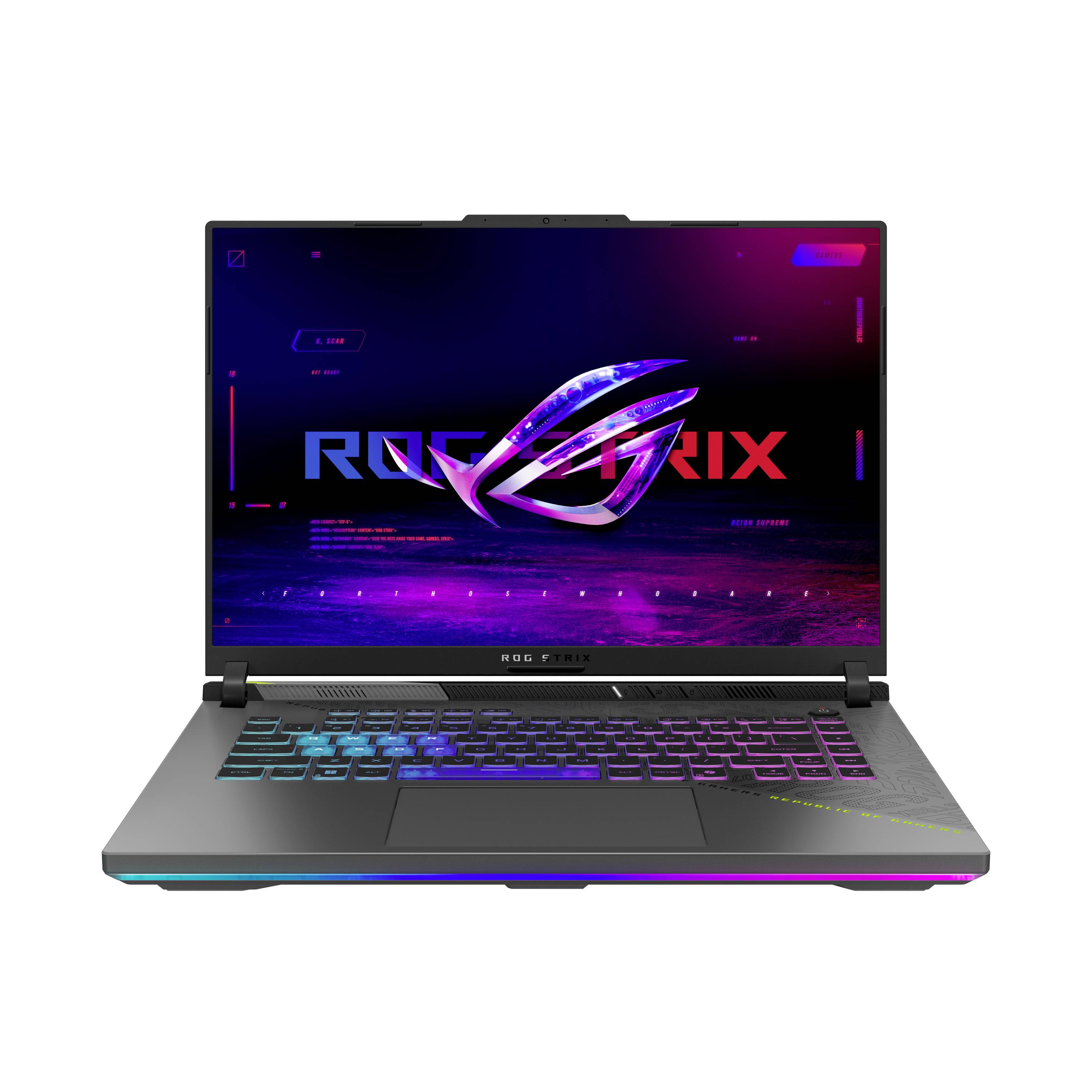 Asus Gaming Notebook G614PW-TS092W 40.6 cm (16 Zoll) WQXGA 8940HX 16 GB RAM 1 TB SSD Deutsch, QWERTZ AMD AMD Radeon NVID-0