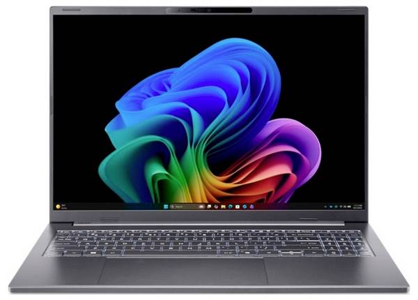 Acer Aspire 16 AI OLED 16" u7-355 Notebook   40.6 cm (16 Zoll)  Intel® Core™ Ultra 9 (Series 3) 355 16 GB RAM  512 GB SSD Deutsch, QWERTZ         NX.JY4EG.006