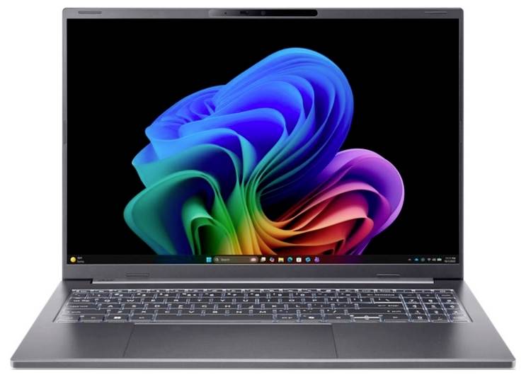 Acer Aspire 16 AI OLED 16" u7-355 Notebook 40.6 cm (16 Zoll) Intel® Core™ Ultra 9 (Series 3) 355 16 GB RAM 512 GB SSD De-0