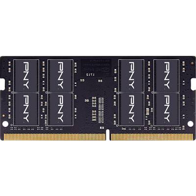 'Nahaufnahme eines DDR4-RAM-Moduls mit acht schwarzen Speicherbausteinen mit weißen Herstellerlogos. Goldene Steckkontakte sind an der Unterseite sichtbar.'