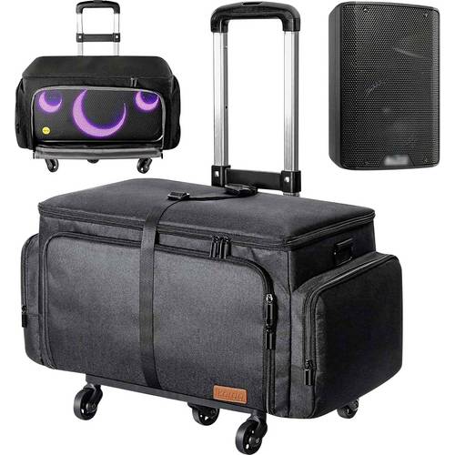 Ikarao Trolley IKARAO-X1-TROL (L x B x H) 29 x 51 x 27 cm Schwarz, Silber IKARAO-X1-TROL