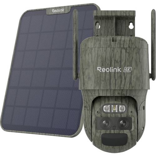 Reolink TrackMix Series G770 + Solar Panel 2 B4GTMXPT4K09SPC LTE IP Überwachungskamera-Set 3840 x 2160 Pixel