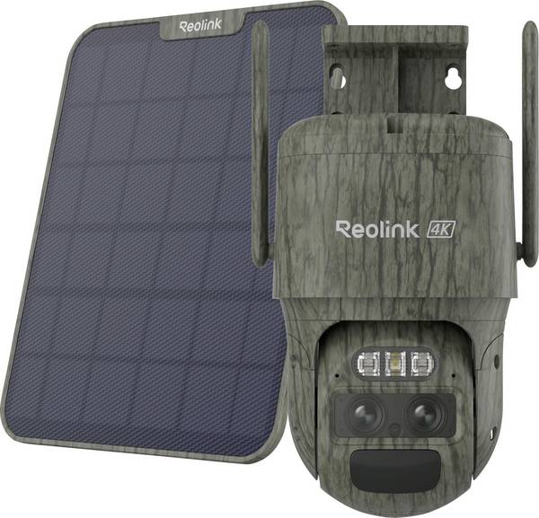 Reolink TrackMix Series G770 + Solar Panel 2 B4GTMXPT4K09SPC LTE IP  Überwachungskamera-Set  3840 x 2160 Pixel