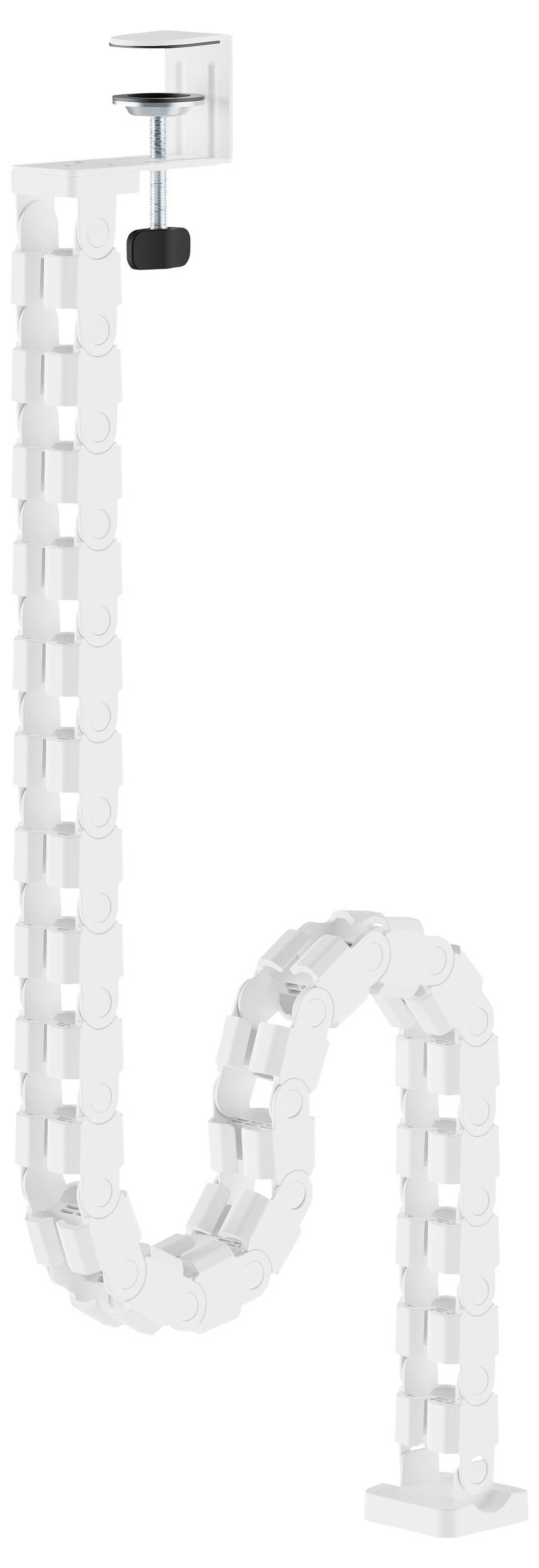 SpeaKa Professional Kabel-Bündelschlauch ABS, Stein Weiß flexibel (L x B x H) 1382 x 73 x 120 mm 1 St. SP-14922184-3