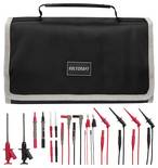 VOLTCRAFT MLSet-120 Messleitungs-Set Steckanschluss 4 mm, Bananenstecker 4 mm Buchse 0.64 mm, Prüfspitze, Steckanschluss
