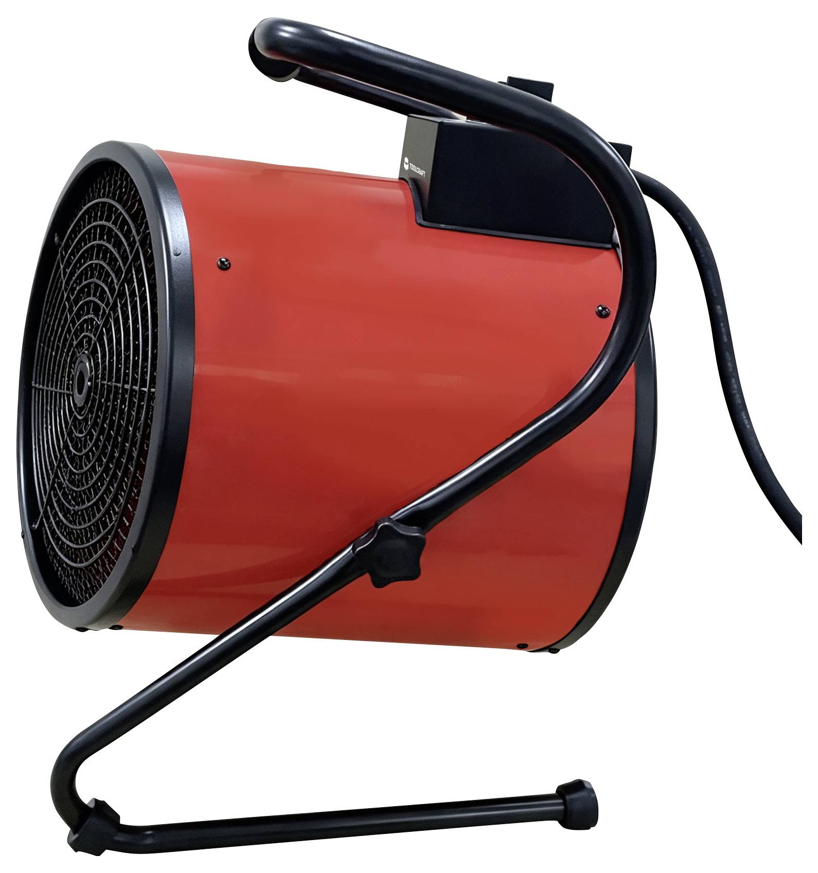 TOOLCRAFT TO-11191653 Heißluftgebläse 9000 W Schwarz-Rot-2