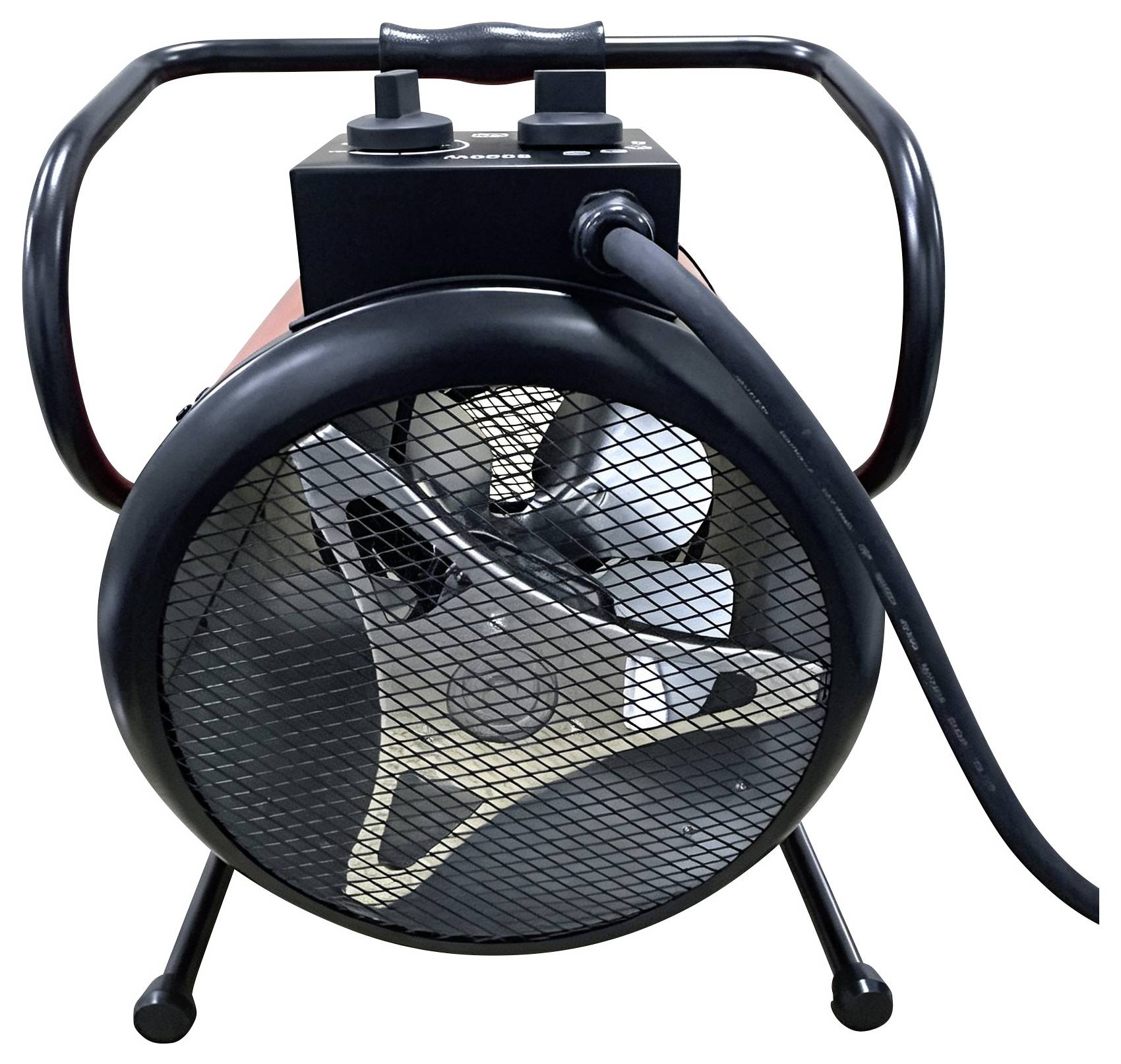 TOOLCRAFT TO-11191653 Heißluftgebläse 9000 W Schwarz-Rot-4