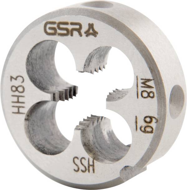 GSR B00402210 Schneideisen metrisch M8 Rechtsgewinde DIN 223 HSS