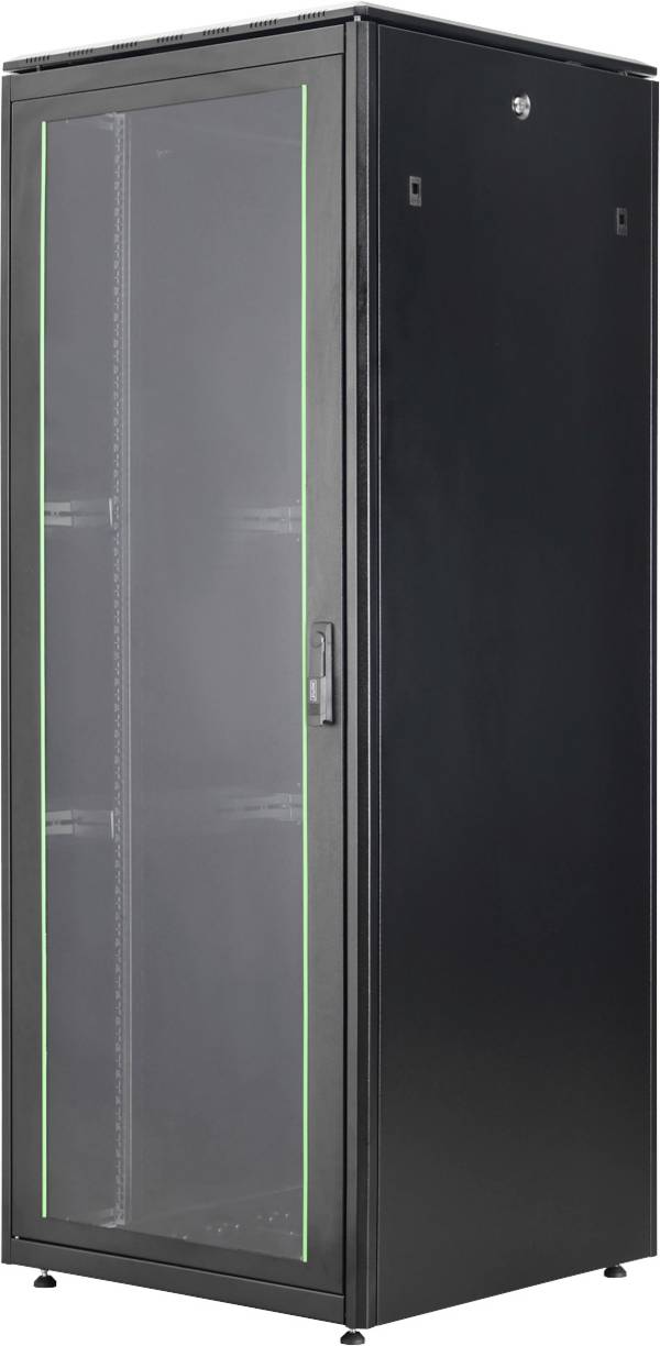 Digitus DN-31200-B 19 Zoll Netzwerkschrank  42 HE Schwarz, Schwarz (RAL 9005)