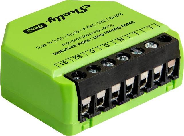 Thumbnail - Shelly Dimmer Gen3 Dimmaktor Wi-Fi, Bluetooth