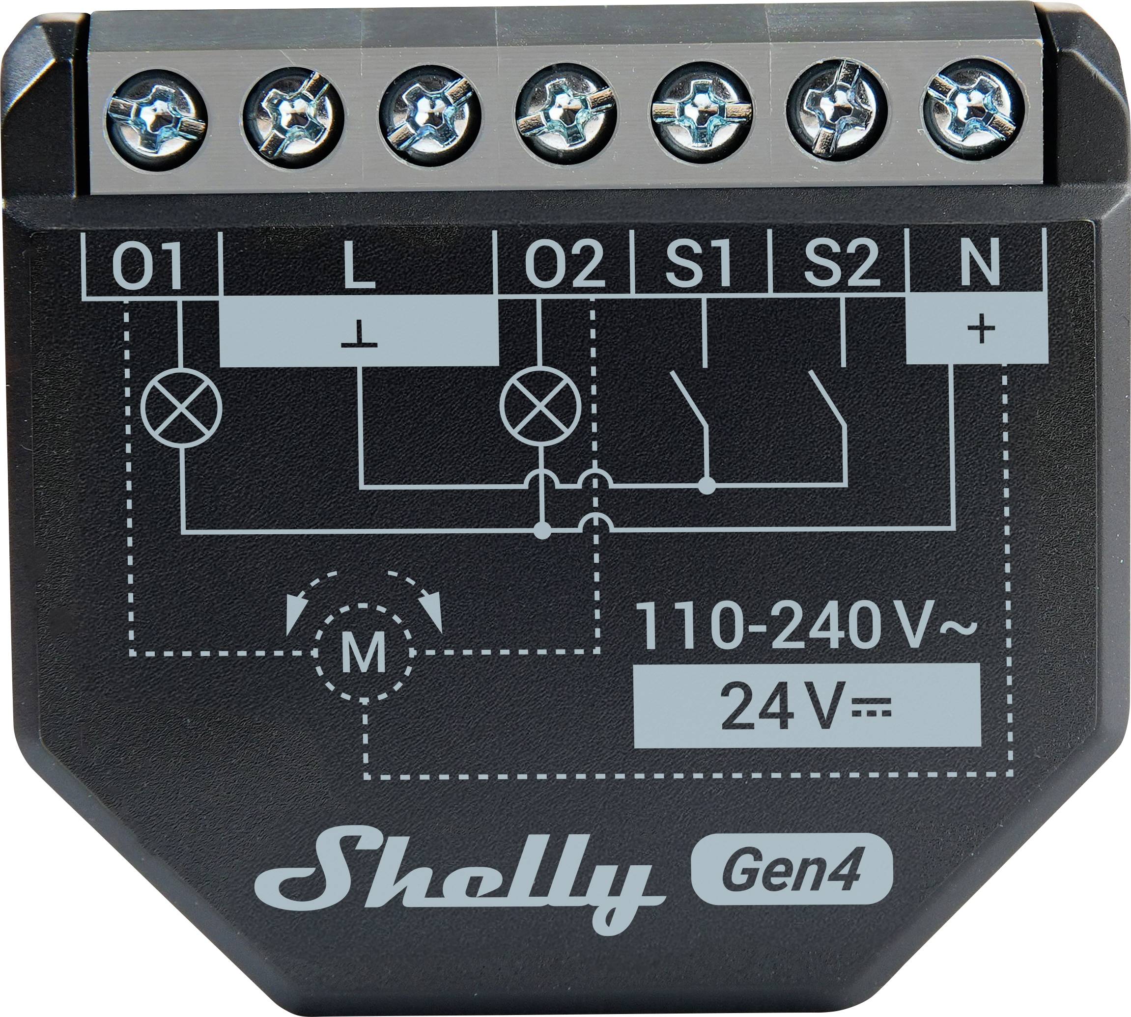 Shelly 2PM Gen4 - WiFi & Zigbee-Relais, 2 Kanäle