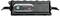 Ein rechteckiger schwarzer Mikroprozessor-Ladegerät mit der Bezeichnung „Platinum" mit Einstellungen für „6V", „12V" und „Wartung"; eine Modustaste ist sichtbar.