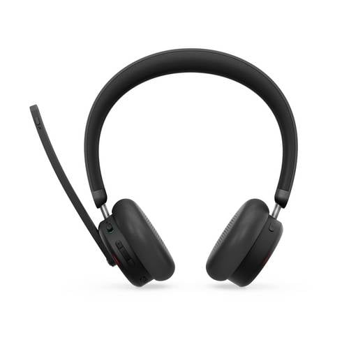 Lenovo Lenovo 6550 - Headset - On-Ear - Bluetoo On Ear Headset Bluetooth®, Kabellos Stereo Schwarz Mikrofon-Rauschunterd...