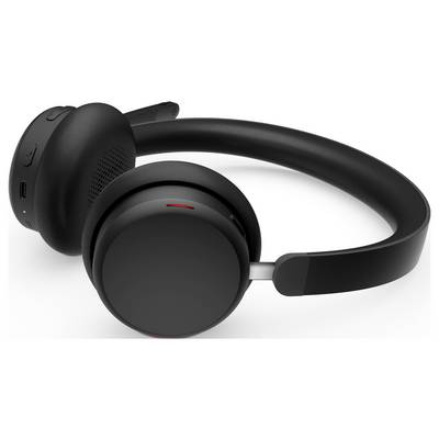 Over-Ear-Kopfhörer in Schwarz mit kabellosem Design, eleganter Optik und gepolsterten Ohrmuscheln, häufig verwendet zum Musikhören oder zur Kommunikation.