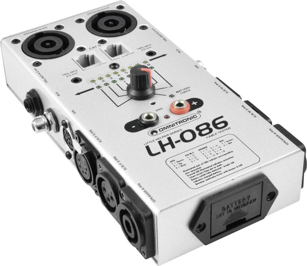 Omnitronic LH-086 Kabeltester